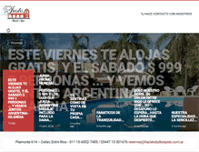 Tablet Screenshot of haciendadonjusto.com.ar